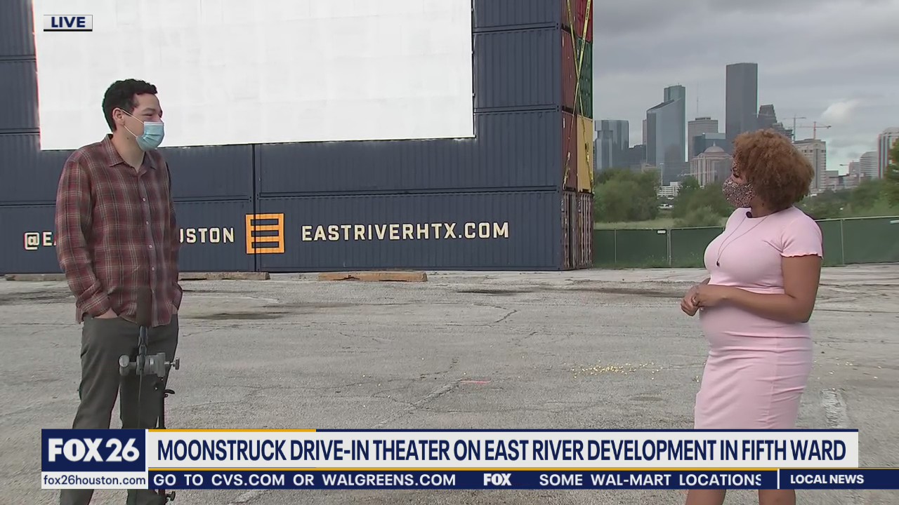 Moonstruck Drive-in theater in Fifth Ward