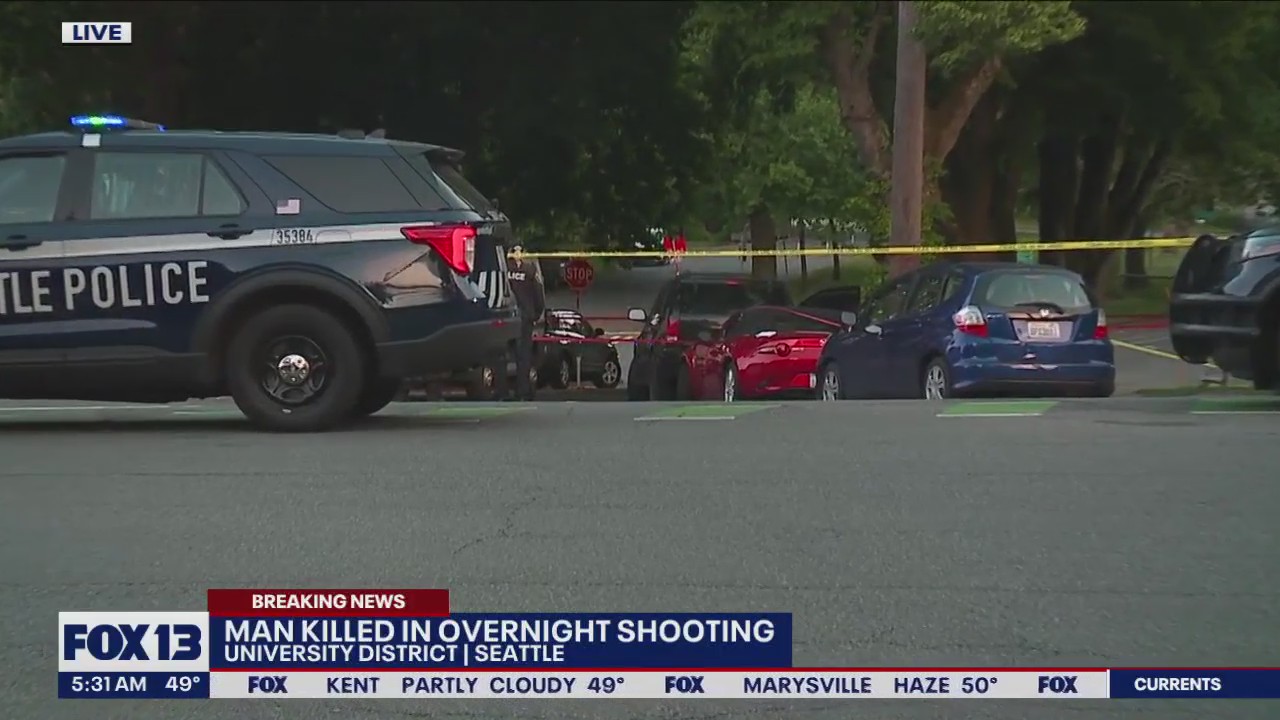 Man killed in overnight shooting in Ravenna | FOX 13 Seattle