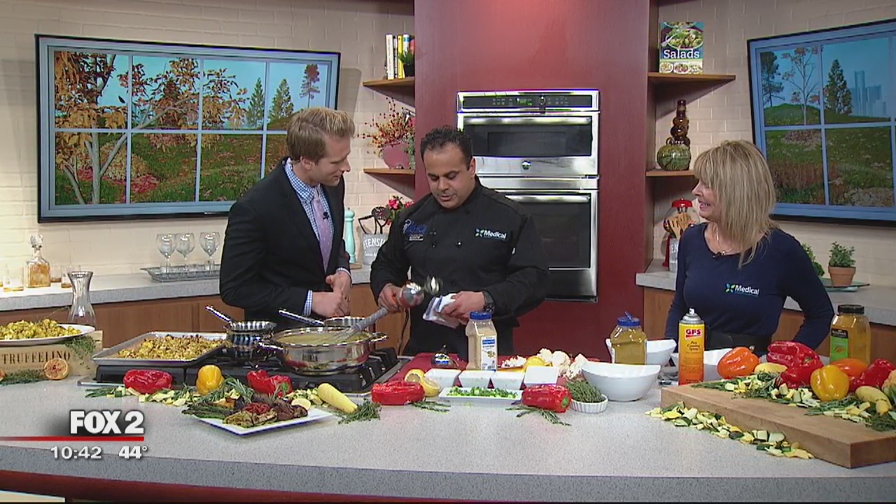 Medical Weight Loss Clinic's green onion cauliflower soup recipe