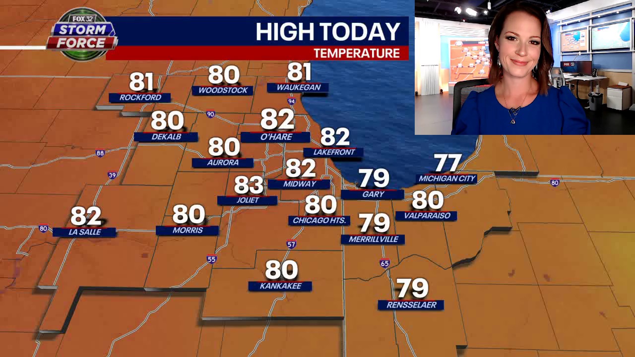 Midweek warmup will put Chicago near 90 degrees again