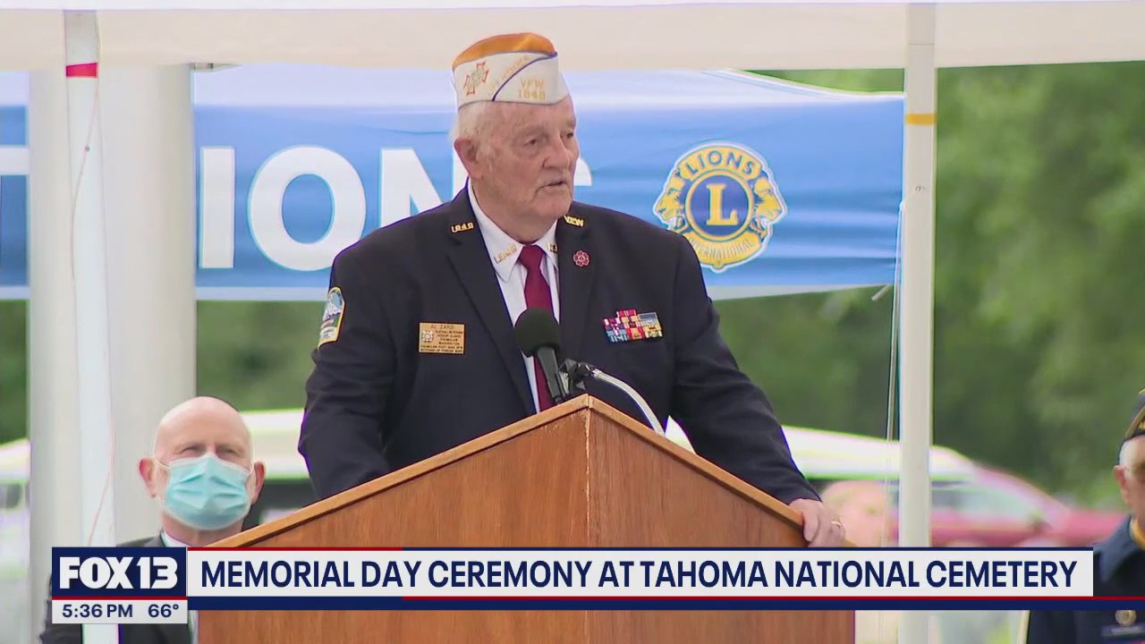 Memorial Day celebrations at Tahoma National Cemetery