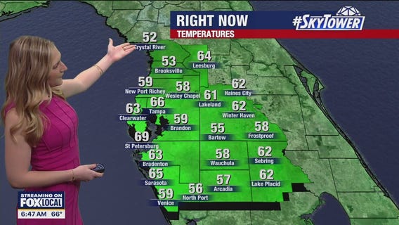Tampa weather | Clear, sunny conditions Saturday