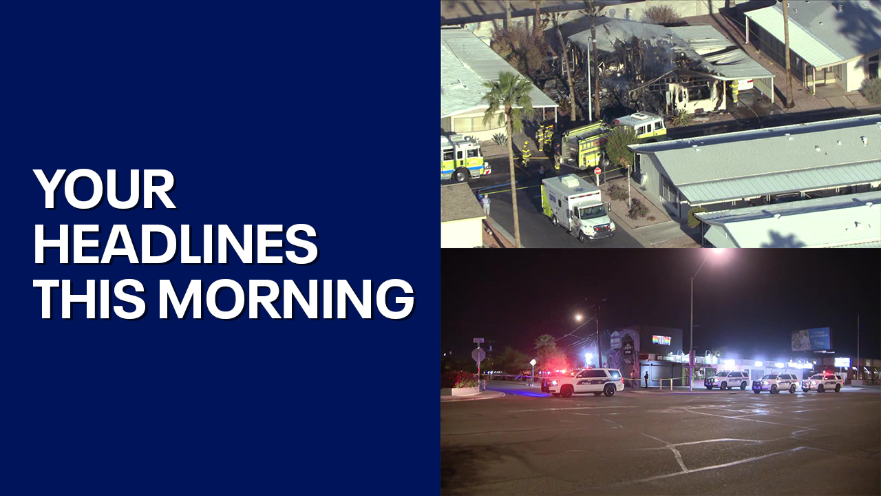 Deadly Mesa mobile home fire | Morning Headlines Mar. 24