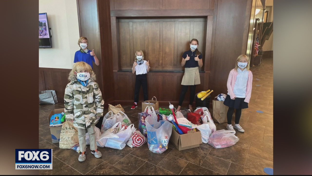 Pewaukee students make sure kids in Haiti have Christmas presents