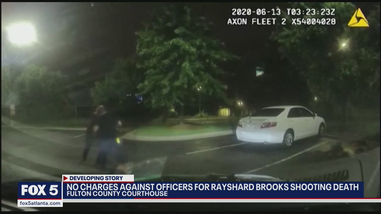 No charges against officers in Rayshard Brooks shooting death | FOX 5 ...