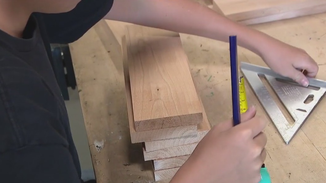 Desert Sky Middle School highlights woodworking program