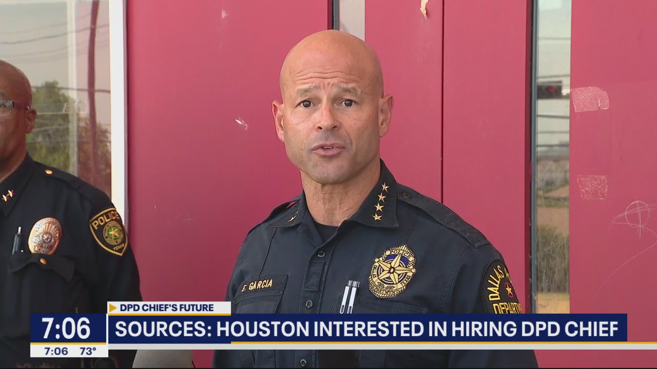Houston may be trying to poach Dallas police chief