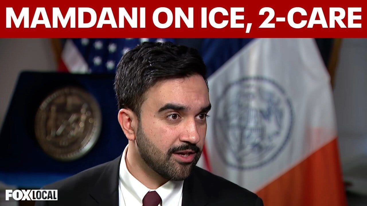 NYC Mayor Mamdani on ICE, '2-Care' plan