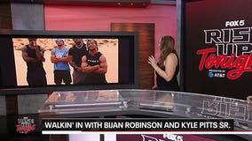 Falcons, fields & flashy fits | Walkin? In