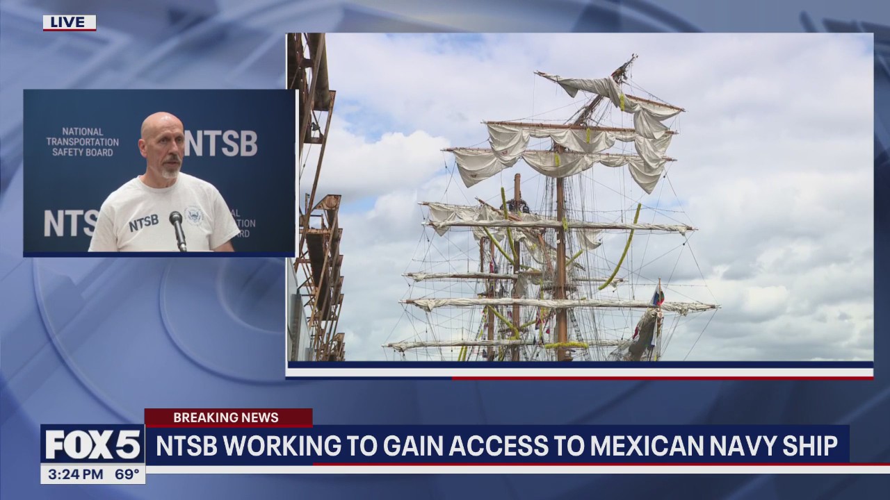 NTSB investigates Brooklyn Bridge ship crash: FULL UPDATE