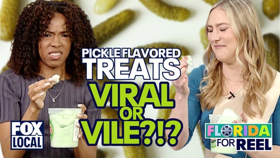 VIRAL OR VILE: Taste testing trending pickle flavored treats