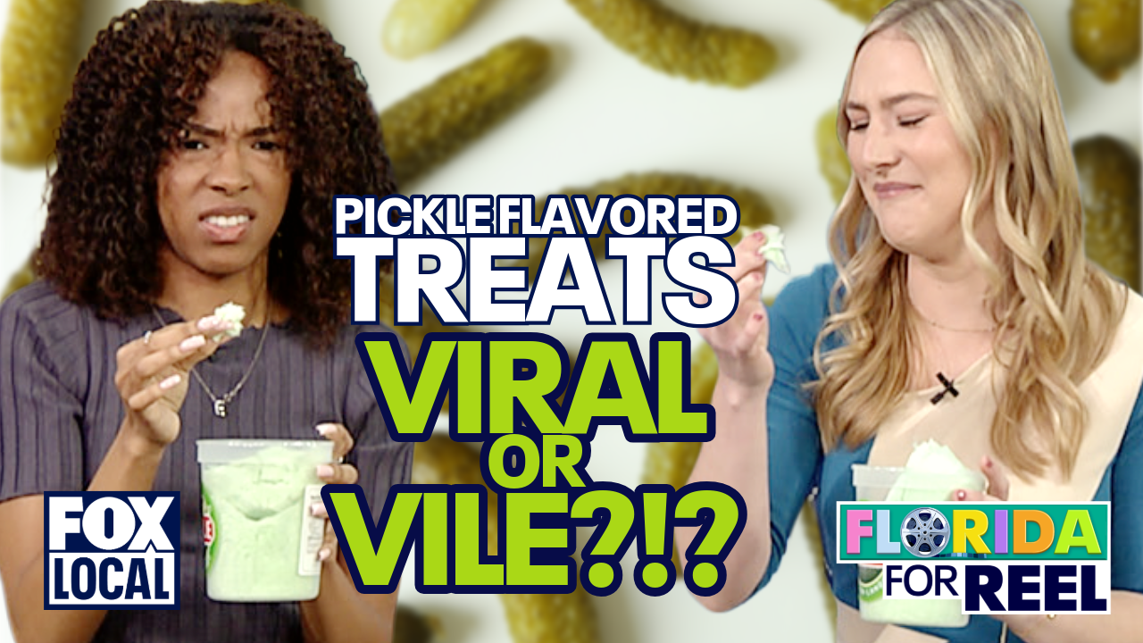 VIRAL OR VILE: Taste testing trending pickle flavored treats