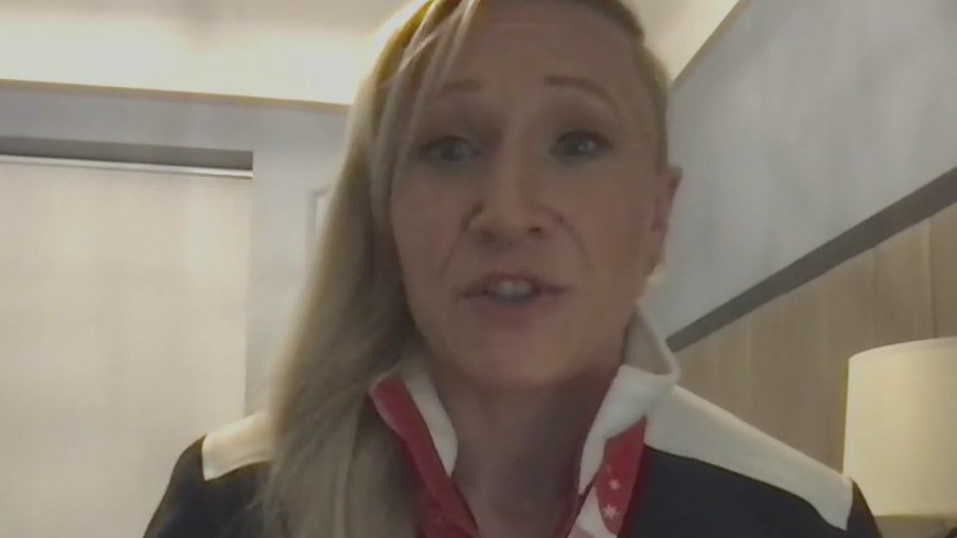 Olympic medalist says she overcame abuse