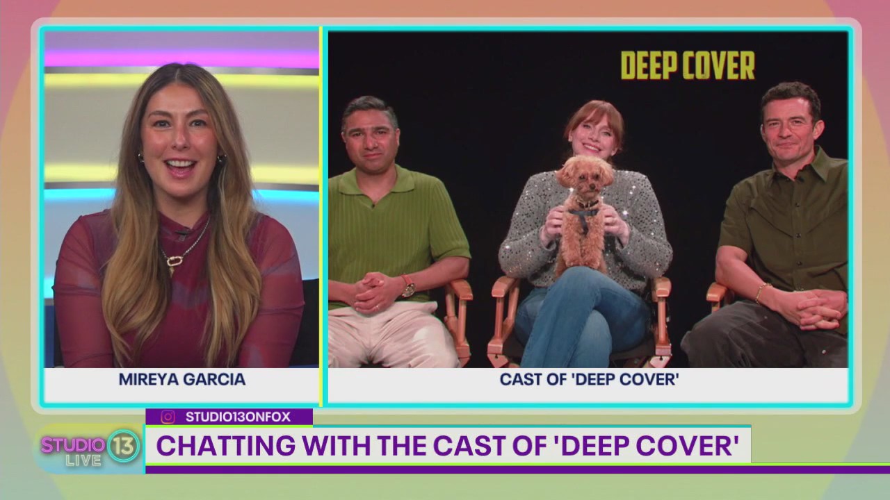 Orlando Bloom, Bryce Dallas Howard and Nick Mohammed talk new movie 'Deep Cover'