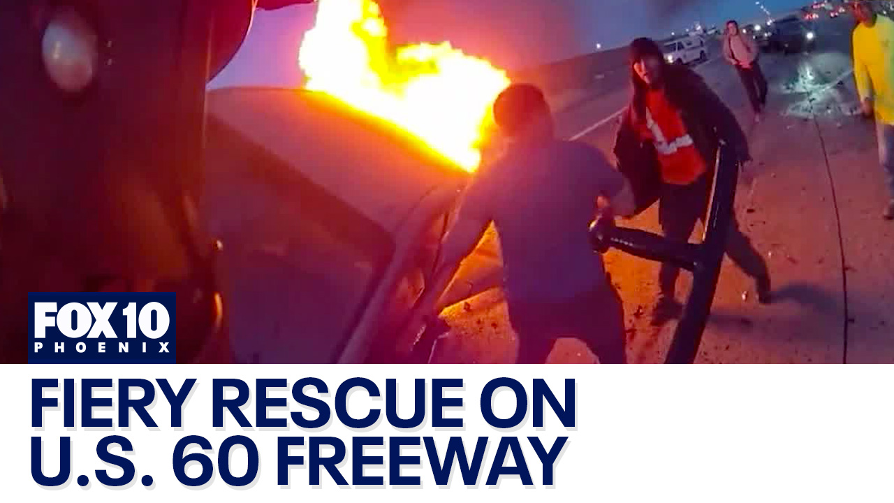 Woman trapped in truck makes emotional phone call l FOX 10 Talks