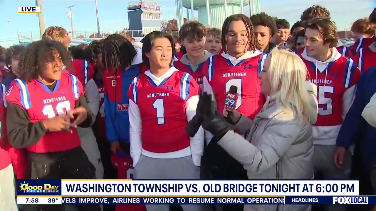 Washington Township Football Goes Undefeated into the Playoffs
