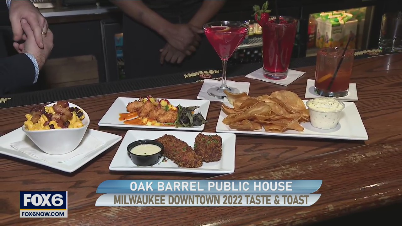 Oak Barrel Public House's Milwaukee Downtown 2022 Taste & Toast offerings
