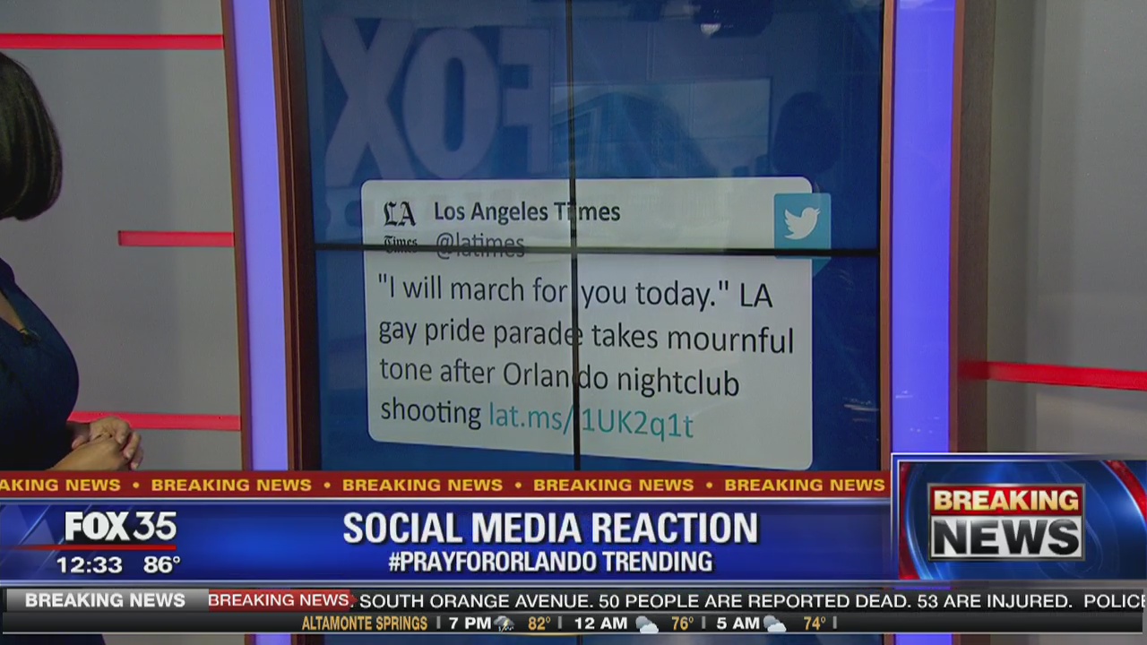 News of Orlando shooting spreads on social media | FOX 35 Orlando