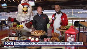 Delicious food options at Nationals Park