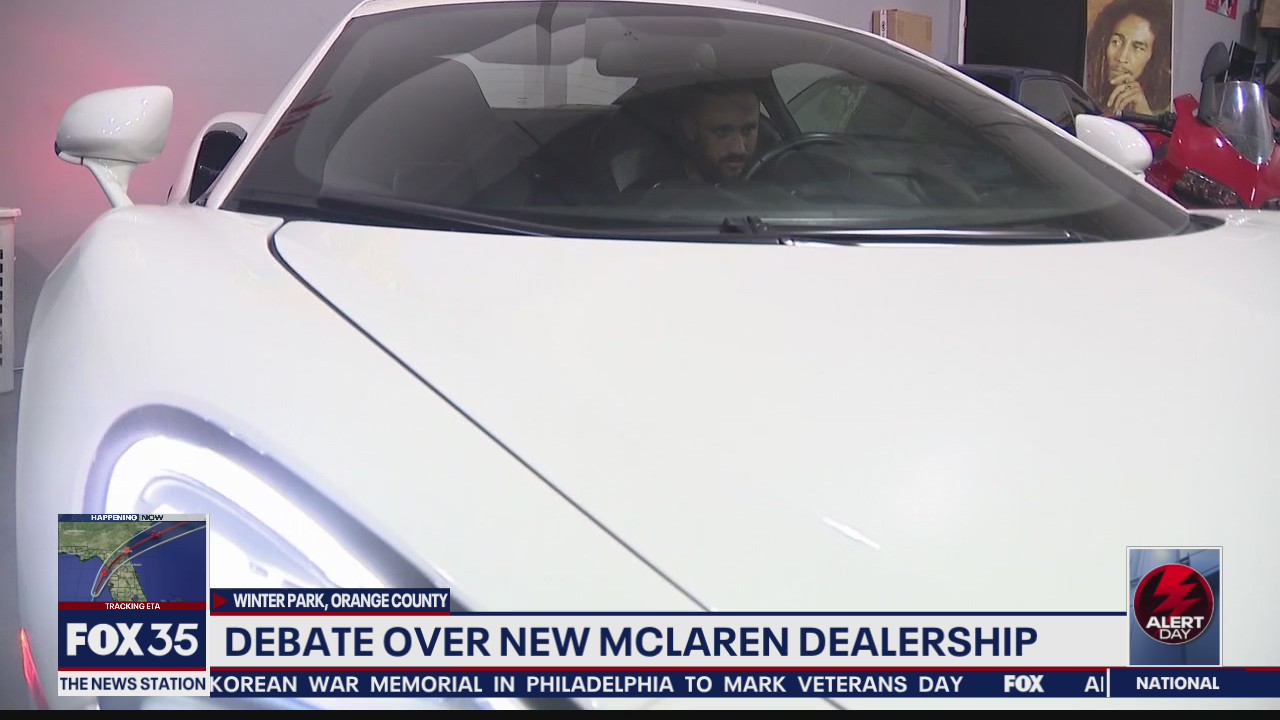 Debate over new McLaren Automotive dealership