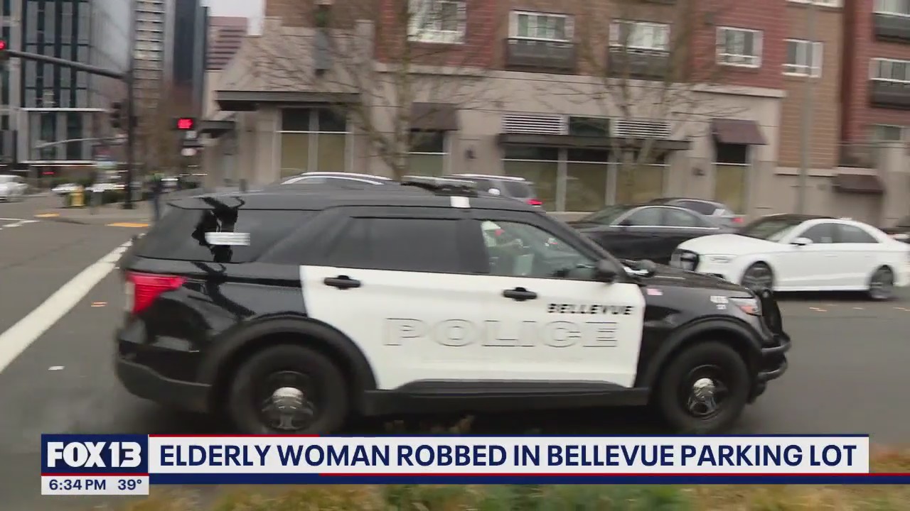 Elderly woman out of hospital after Bellevue assault, robbery