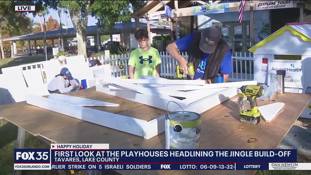 First look at playhouses headlining Jingle Build-Off