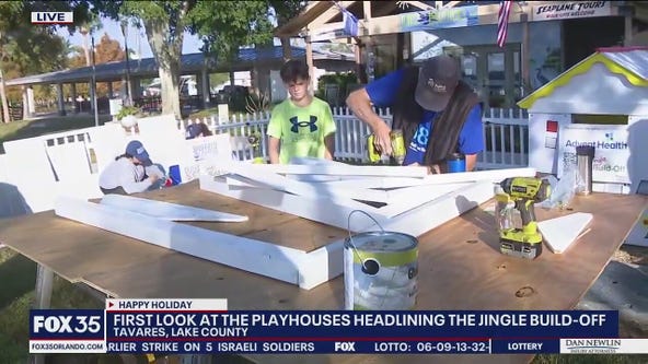 First look at playhouses headlining Jingle Build-Off