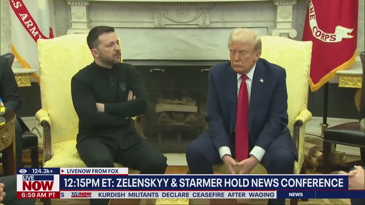 Zelenskyy & Starmer to hold news conference