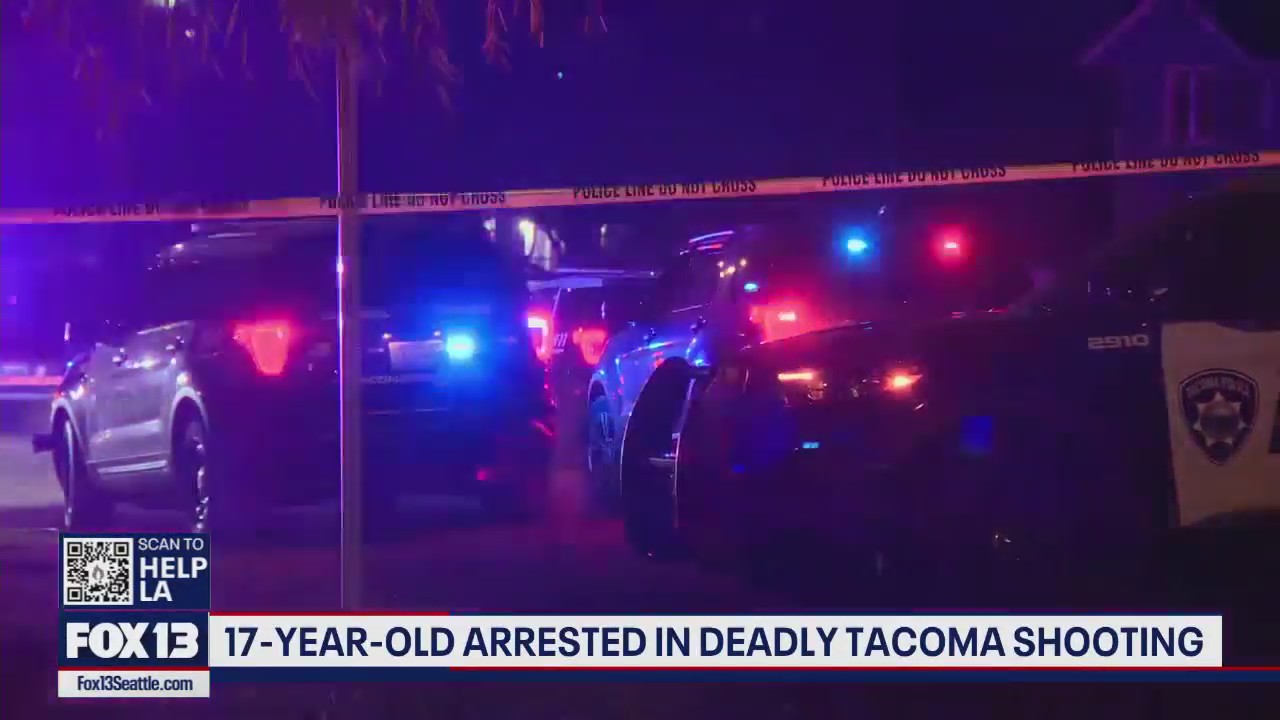 17-year-old arrested in deadly Tacoma shooting | FOX 13 Seattle