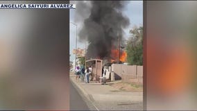 Bystanders rescue young girl from mobile home fire on Thanksgiving