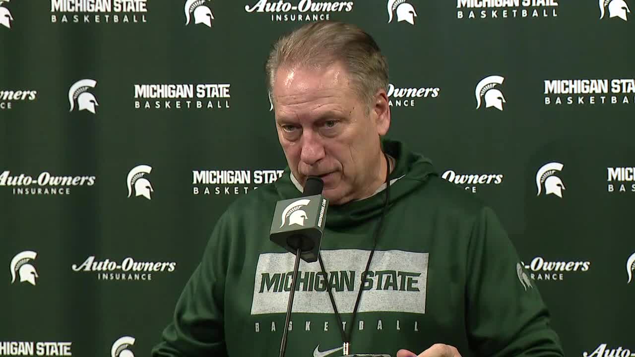 WATCH - Tom Izzo Previews Penn State