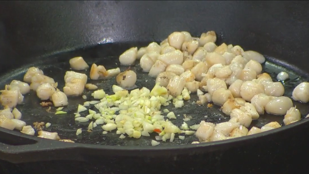Secret to cooking bay scallops