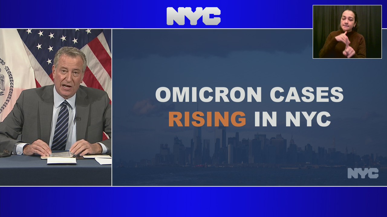 De Blasio addresses rise in NYC COVID cases | FOX 5 New York