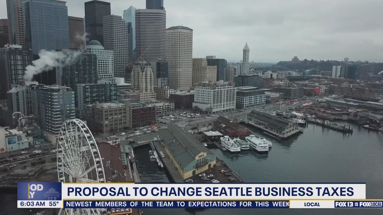 Proposal to change Seattle business taxes