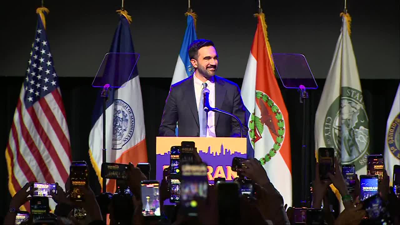 Zohran Mamdani victory speech: FULL