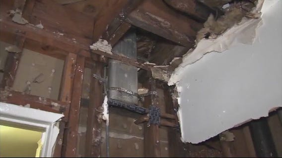 Woman finds mold in her apartment, it's making her sick