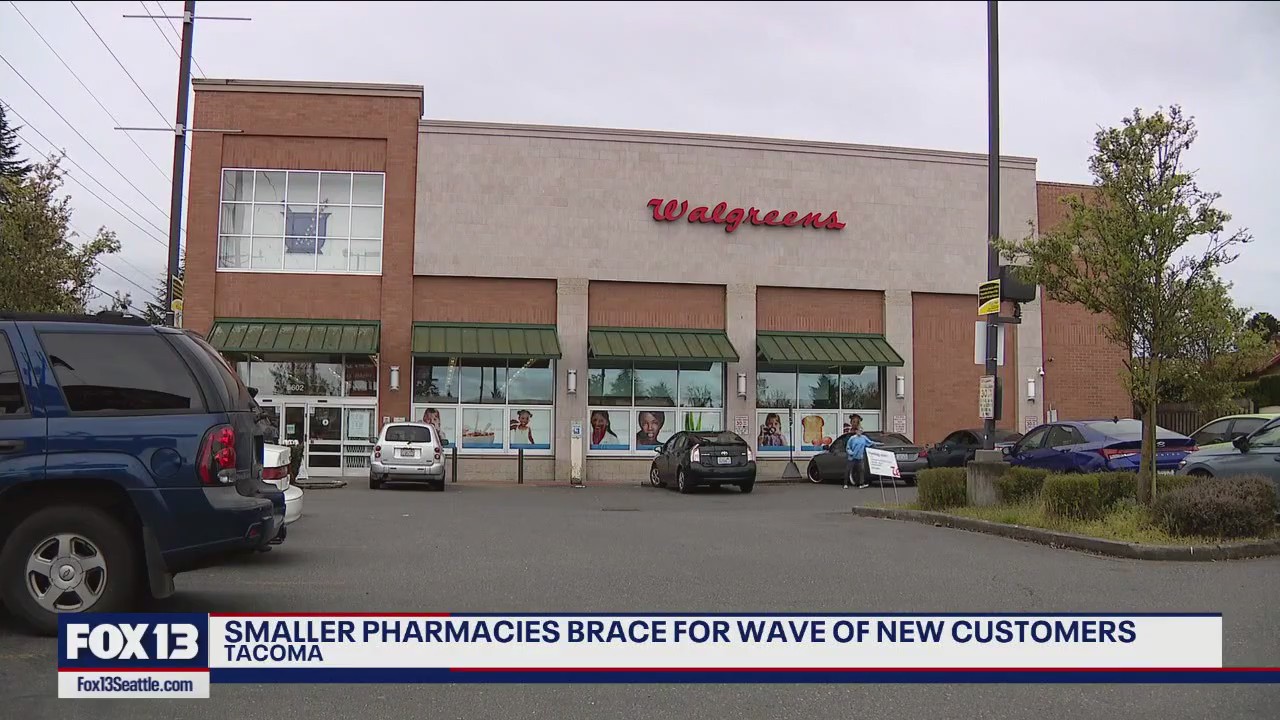 Walgreens closing in Tacoma could mean longer waits at other pharmacies