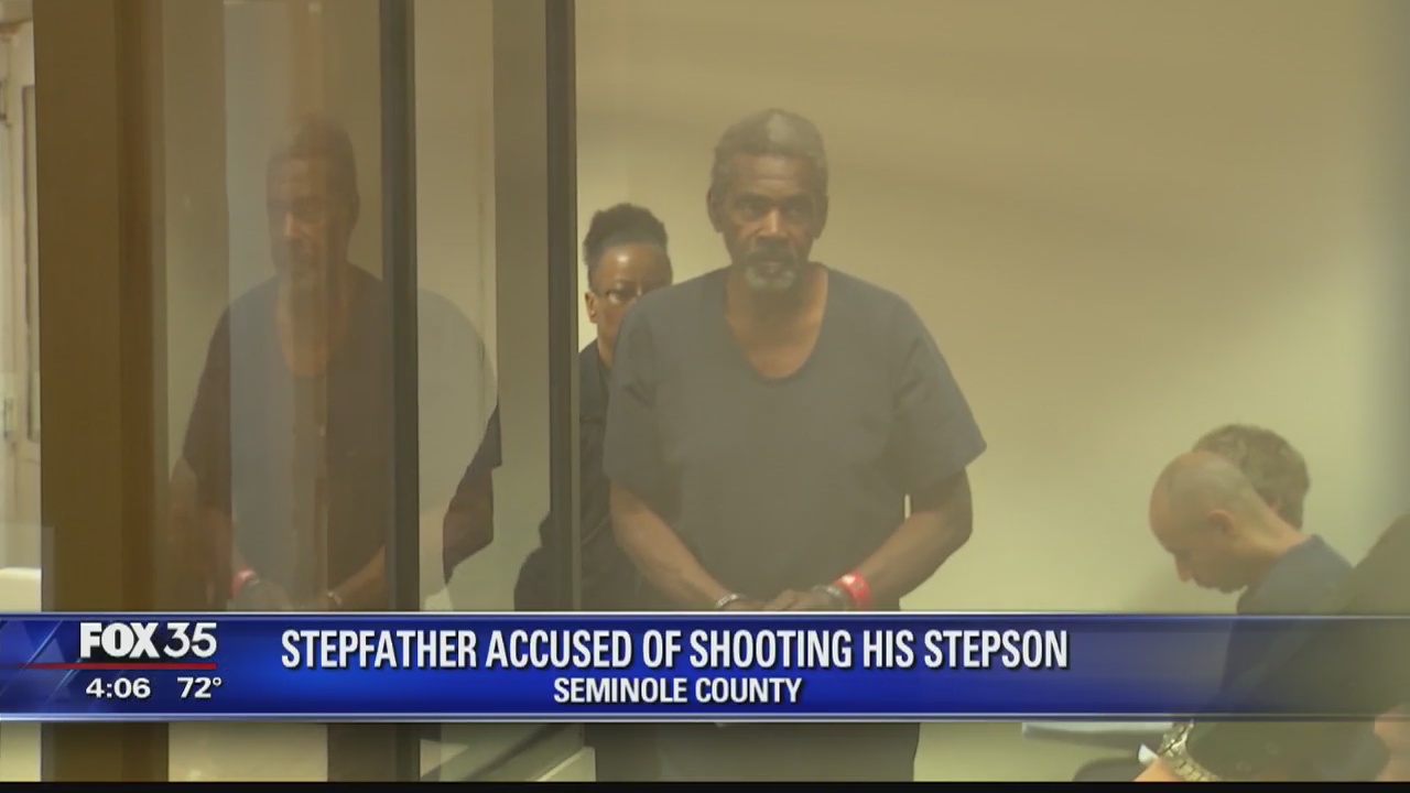 Stepfather accused of shooting his stepson