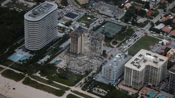 BUILDING COLLAPSE: Search and rescue operation underway near Miami