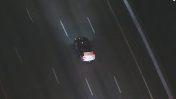 15-minute car chase across Los Angeles