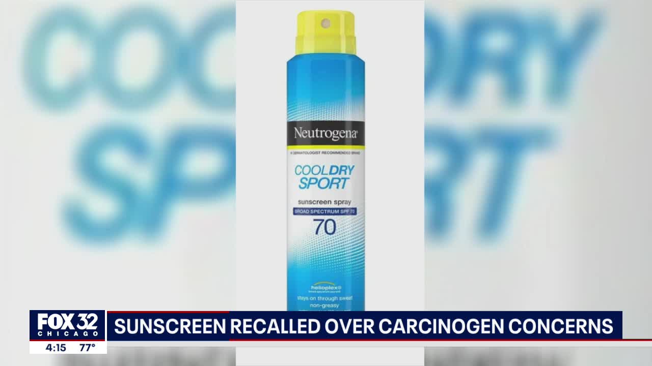 Johnson & Johnson recalling five sunscreens over cancer chemical concerns