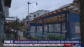 Restaurants face looming deadline on 'streateries' in DC
