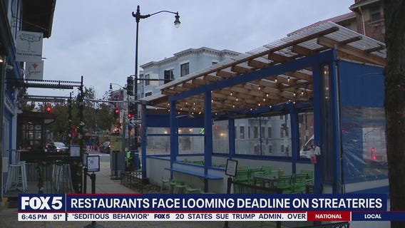 Restaurants face looming deadline on 'streateries' in DC