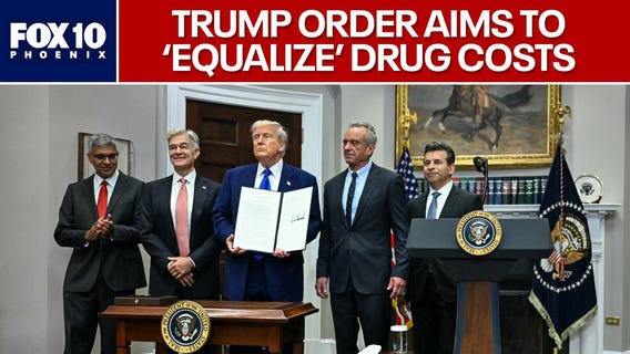 Trump signs executive order to lower drug costs