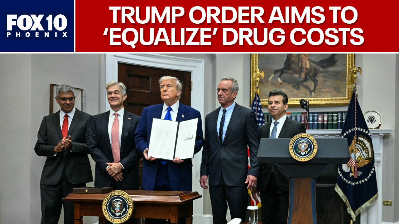 Trump signs executive order to lower drug costs