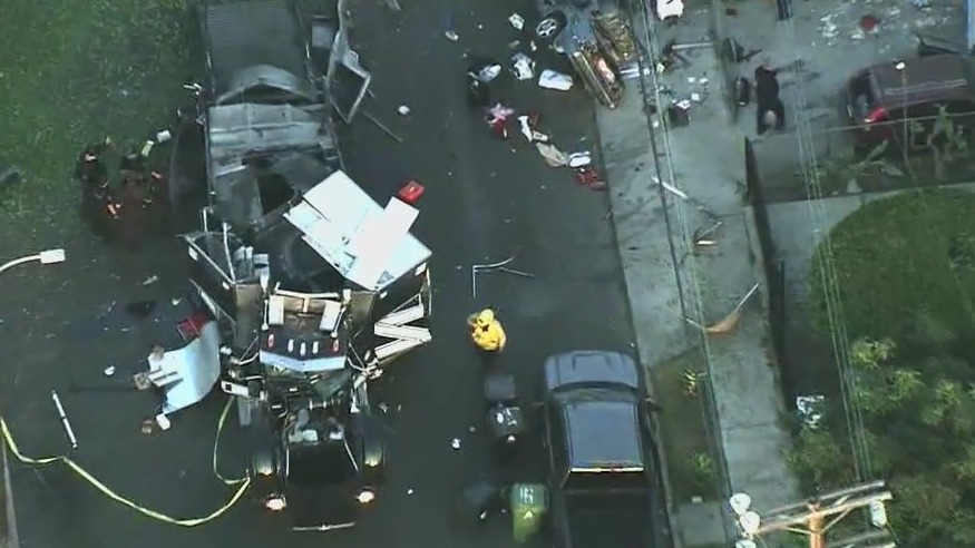 LAPD to stop detonating explosives in residential areas after South LA blast that injured 17