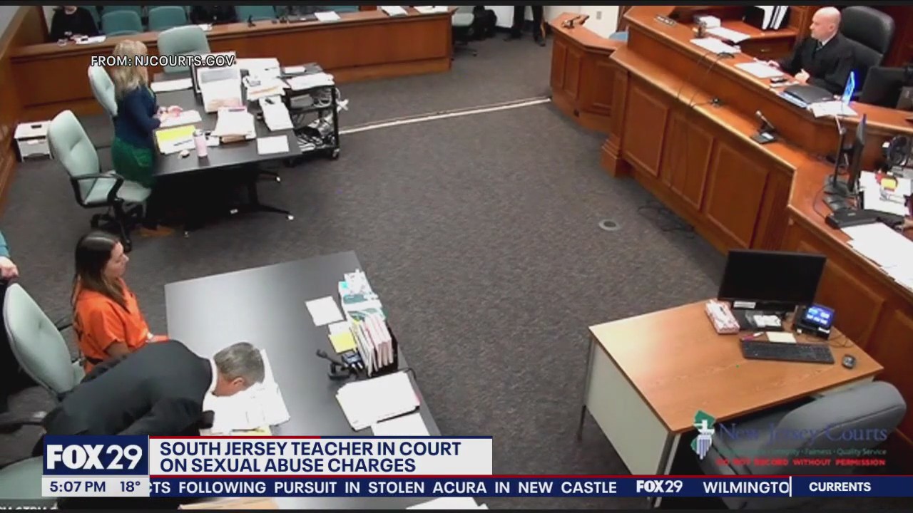 South Jersey teacher accused of sexual assault of student released