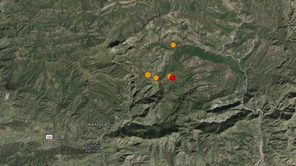 6 earthquakes detected in Ventura County