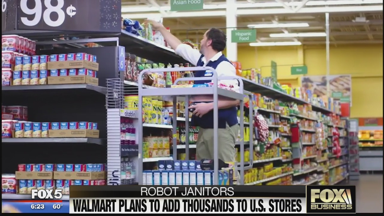 FOX Business Beat: Walmart Robot Janitors; Best States for Millennials
