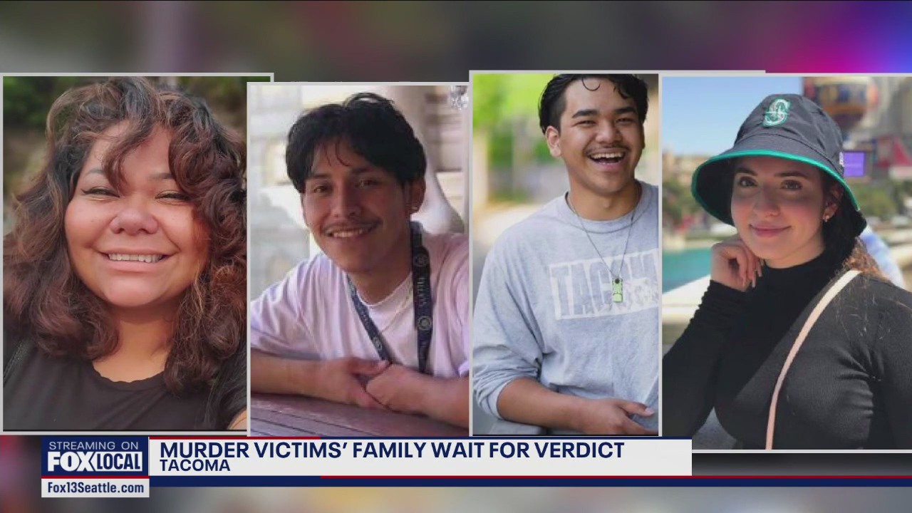 Families of 4 people killed in shooting wait for verdict